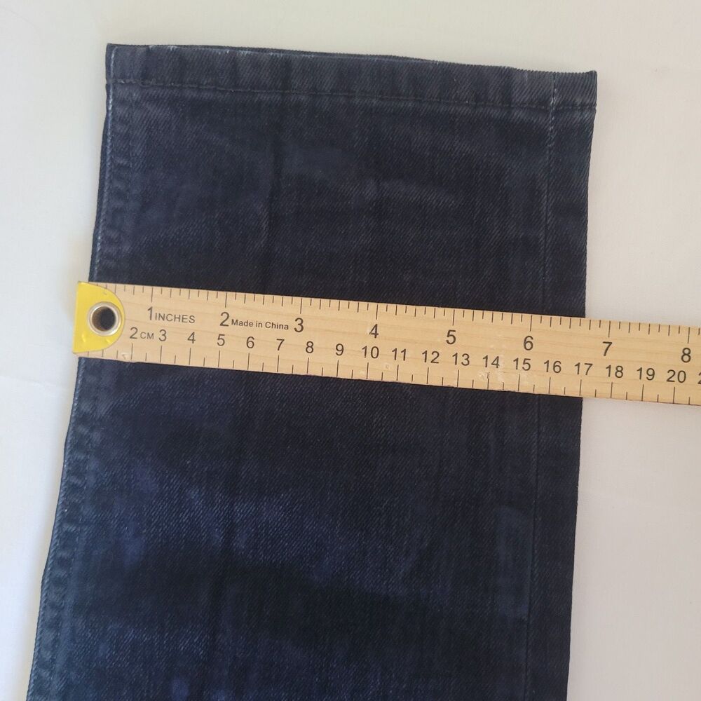 Diesel D-VIDER Carrot Jeans Mens W31 L32 Dark Wash Denim Button Fly Italy - Picture 9 of 14